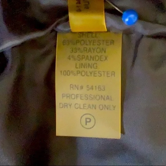 NWT Calvin Klein 3/4 Sleeve Ruched Front Dress - Picture 12 of 12